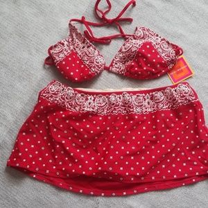 Isaac Mizrahi Two Piece Swimsuit